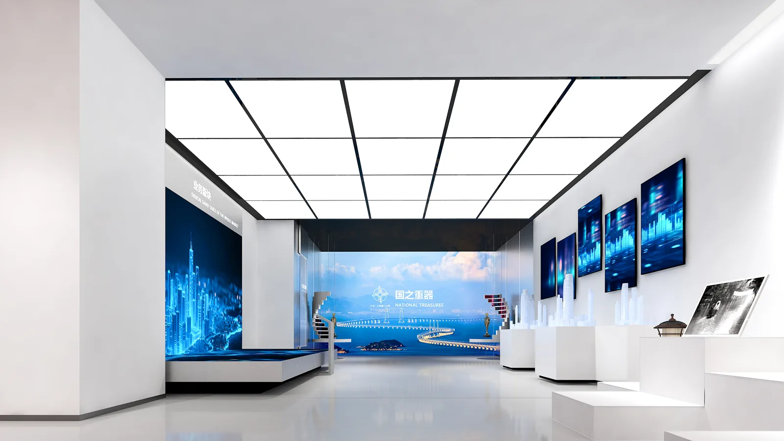 中交一公局厦门公司数字工程展示区