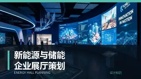 新能源与储能企业展厅应该展示什么？内容策划清单