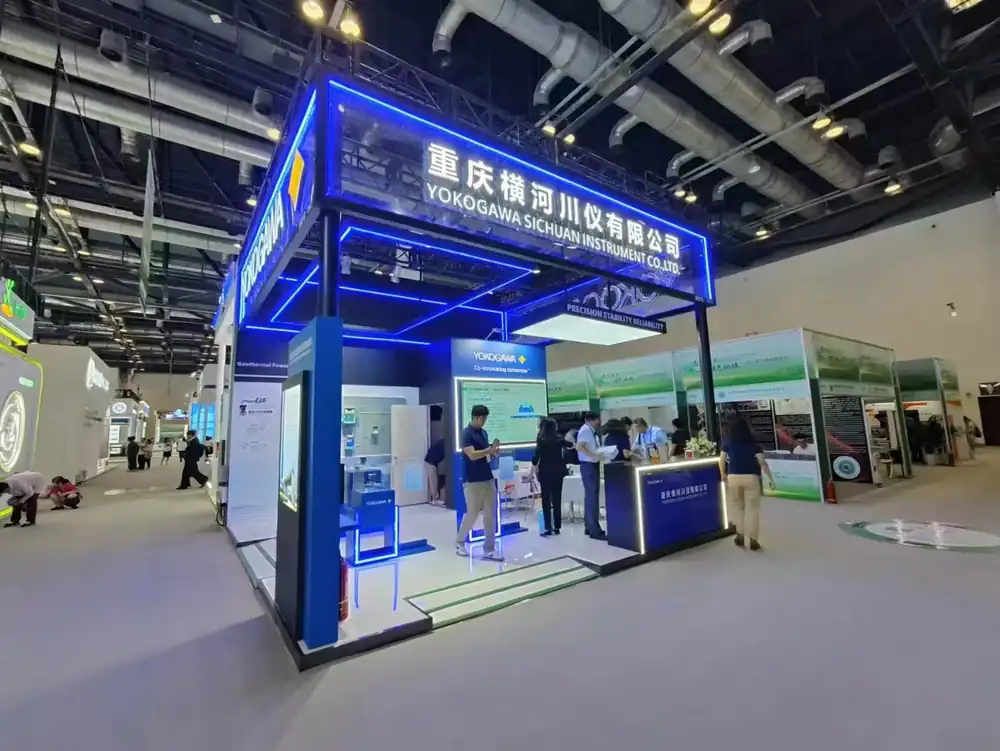 横河川仪地热展特装展台设计与搭建 - 项目图 6