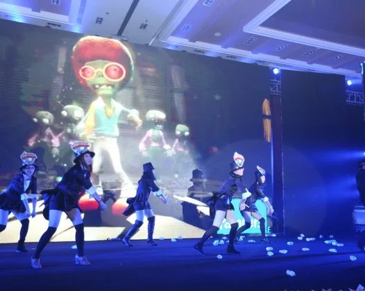 宝洁北京 2015 企业年会活动策划与舞台搭建现场 06