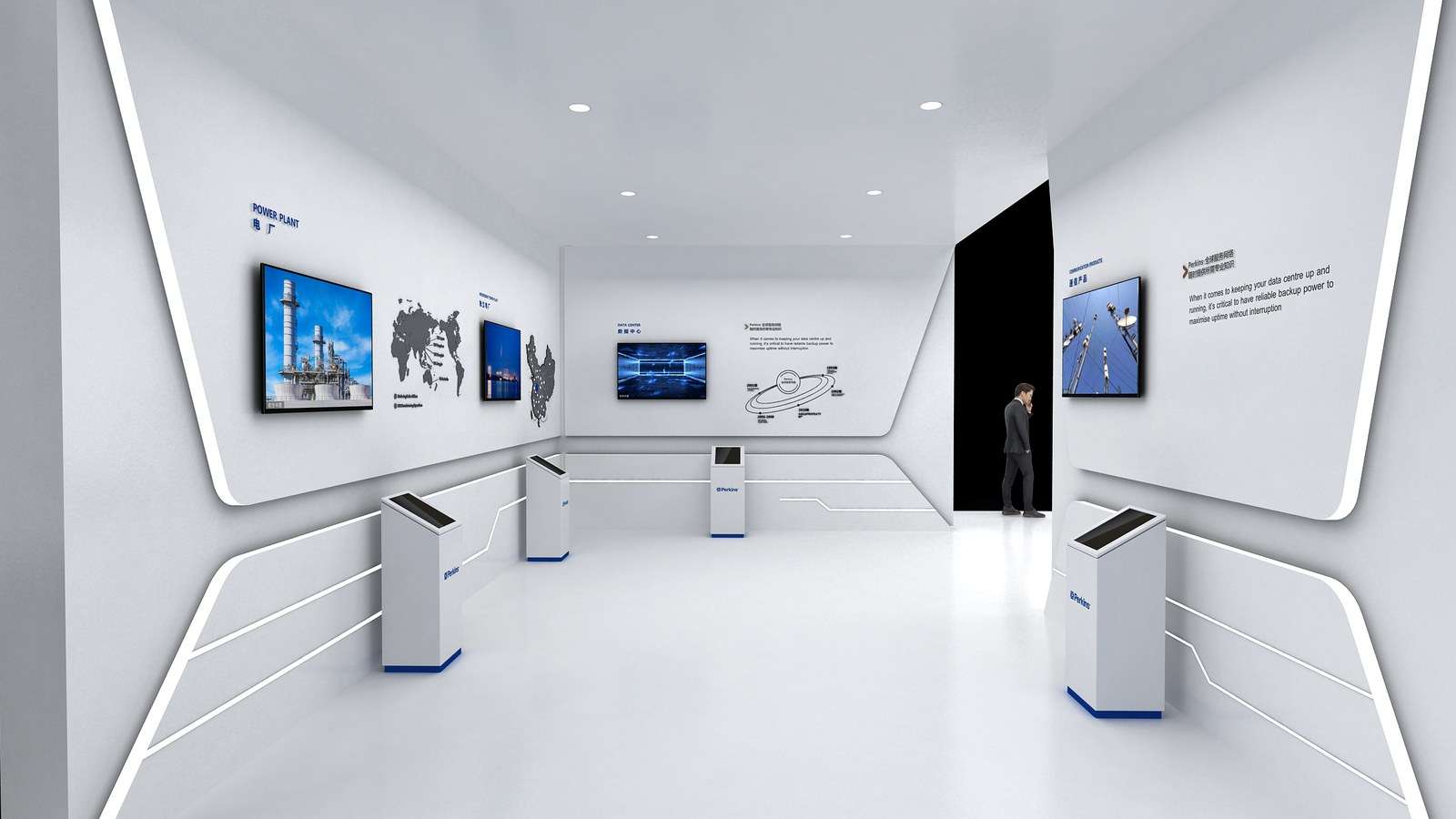 铂金斯动力产品主题展台 空间展示 4